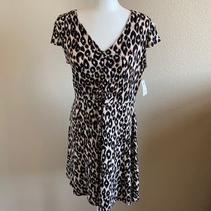 New Cheetah Print Dress Juniors L